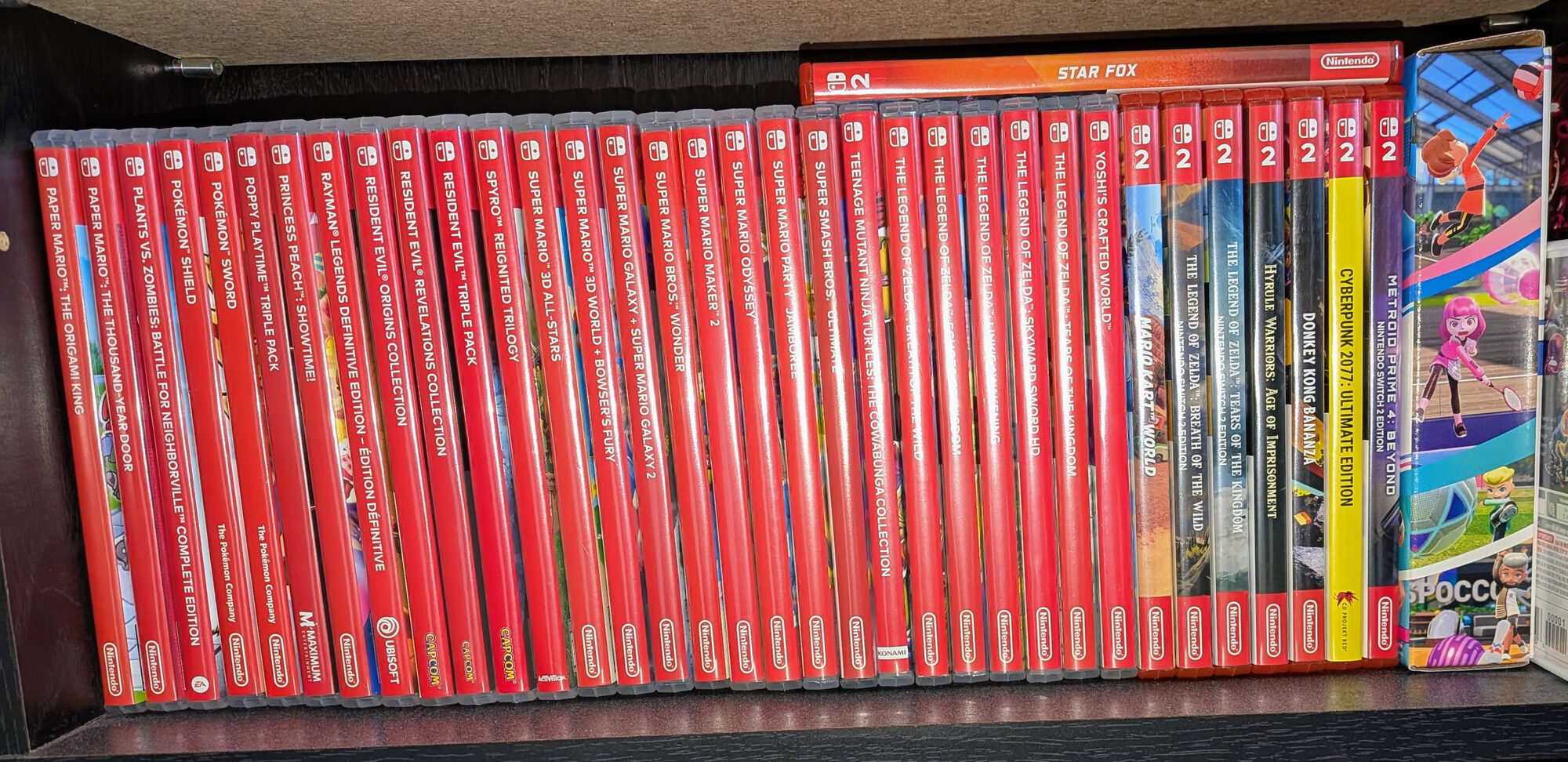 More of my physical Nintendo Switch game collection