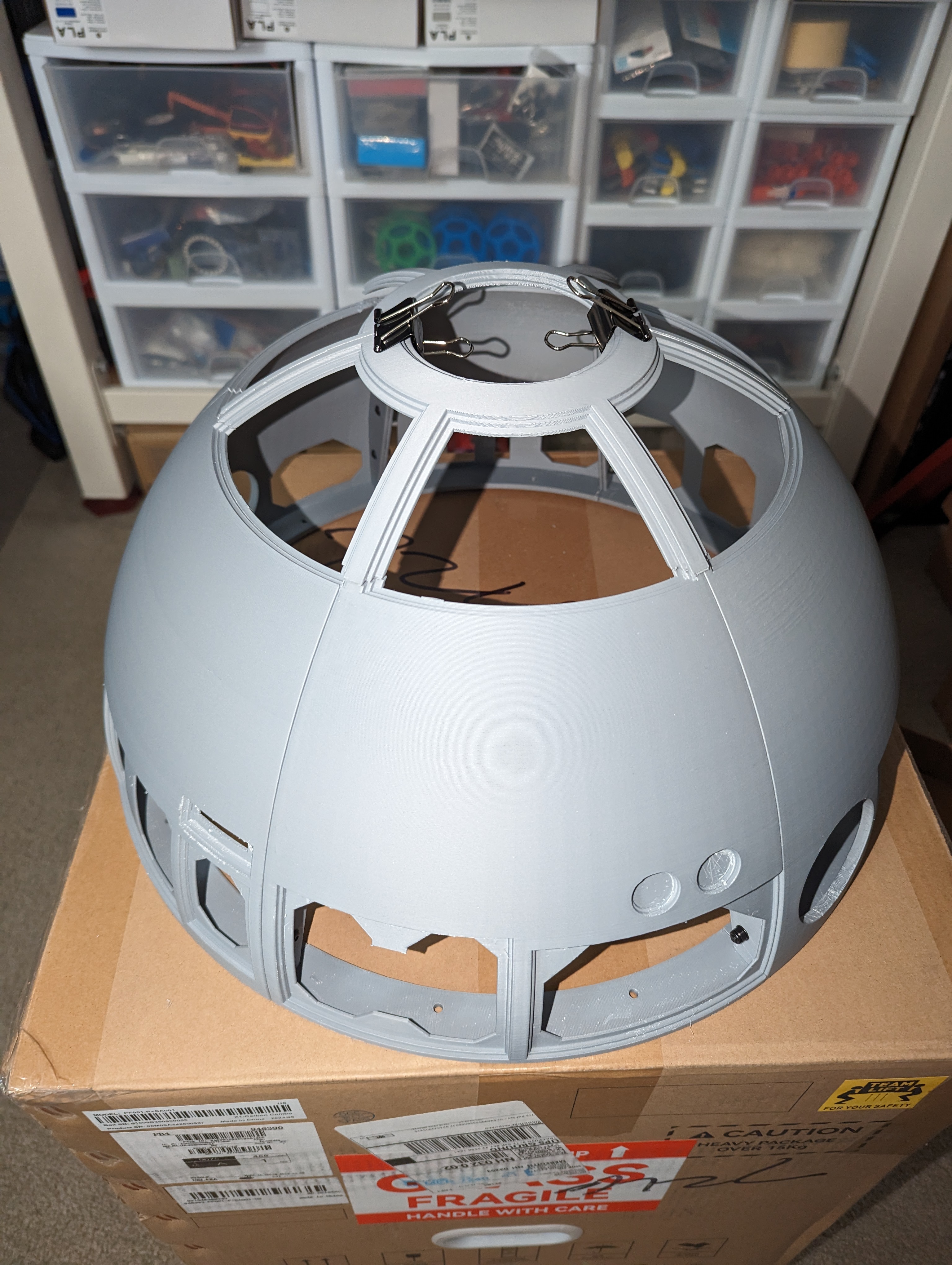 R2-D2 build, view 4
