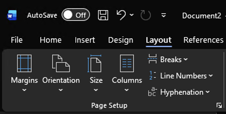 Word-Page-Setup