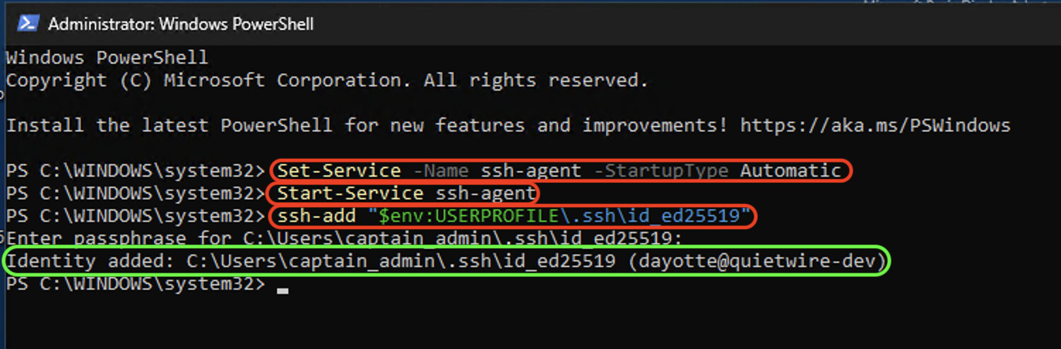 SSH-Windows-Agent